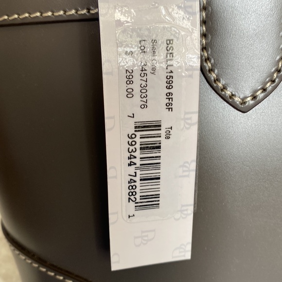 Dooney & Bourke Tote - Steel Grey - NWT - Picture 4 of 7